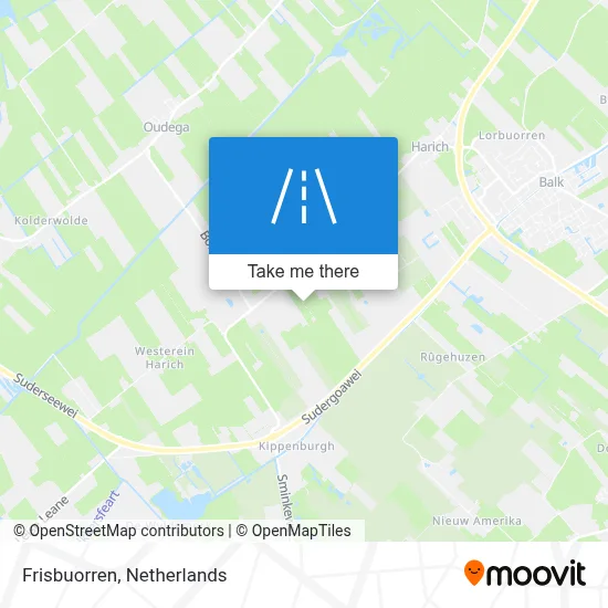 Frisbuorren map