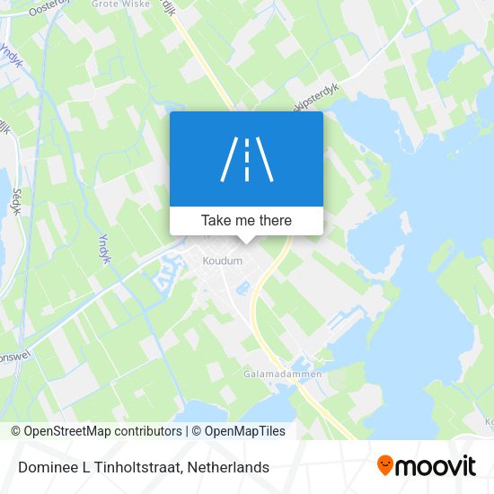 Dominee L Tinholtstraat map