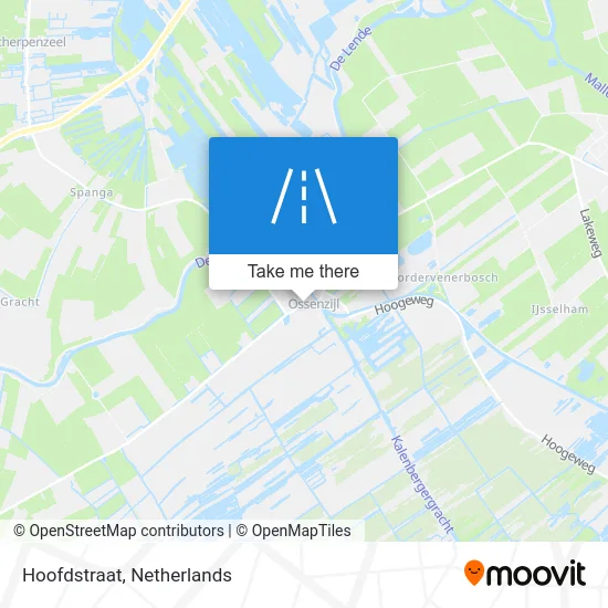 Hoofdstraat map