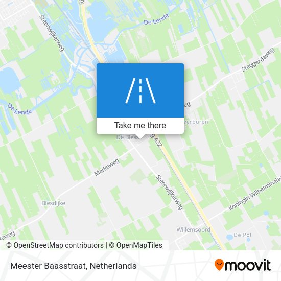 Meester Baasstraat map