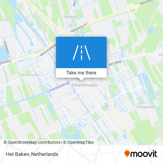 Het Baken map