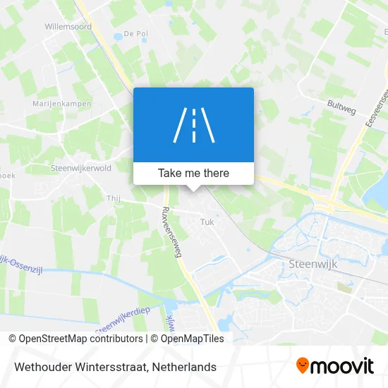 Wethouder Wintersstraat map