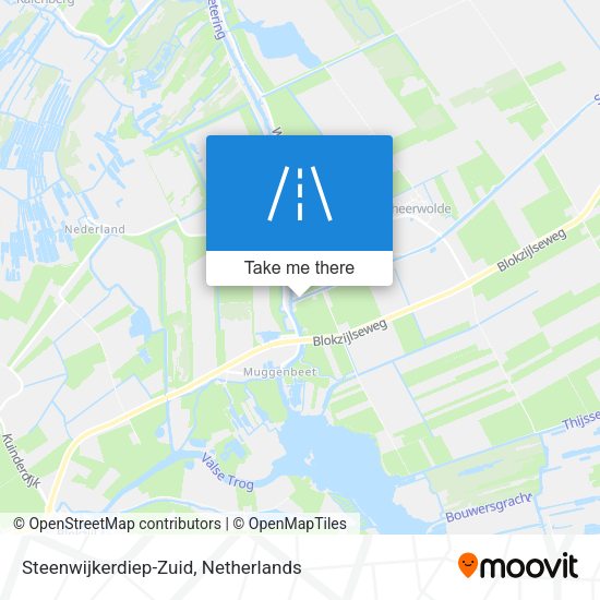 Steenwijkerdiep-Zuid map