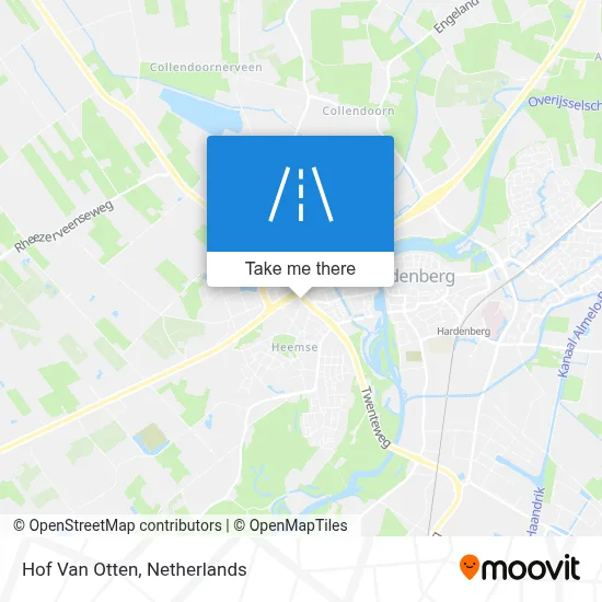 Hof Van Otten map