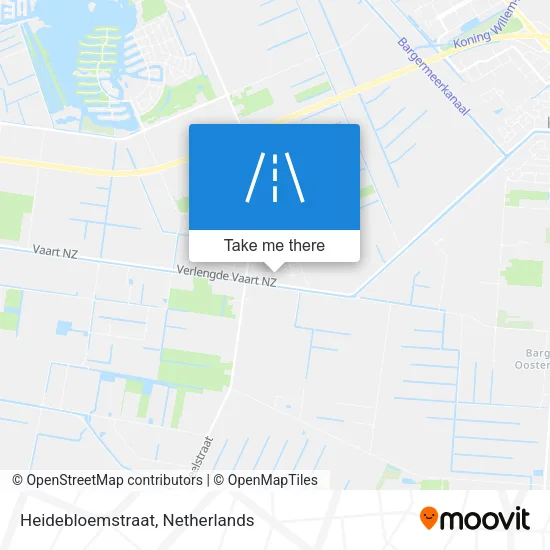 Heidebloemstraat map