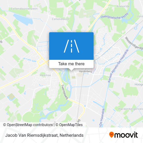 Jacob Van Riemsdijkstraat map