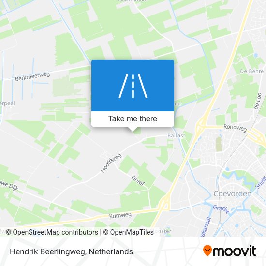 Hendrik Beerlingweg map