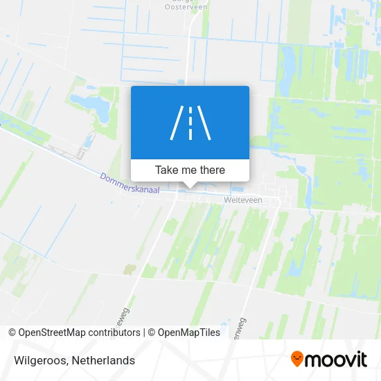 Wilgeroos map