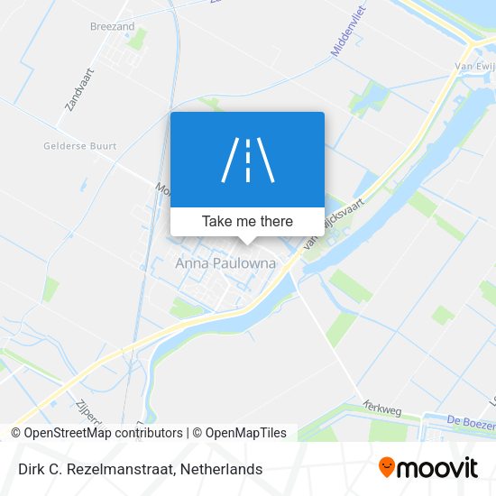 Dirk C. Rezelmanstraat map