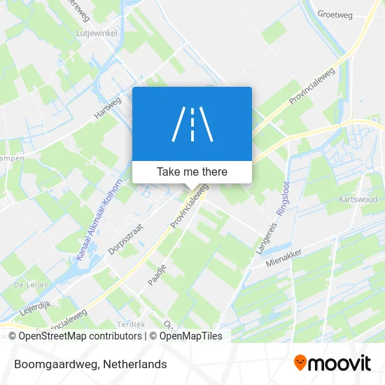 Boomgaardweg map