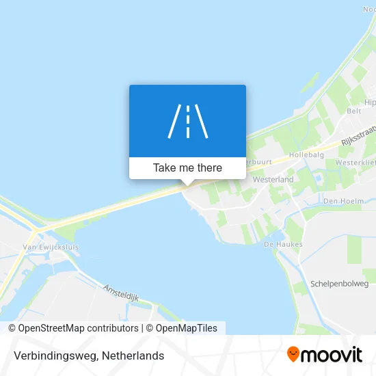 Verbindingsweg Karte
