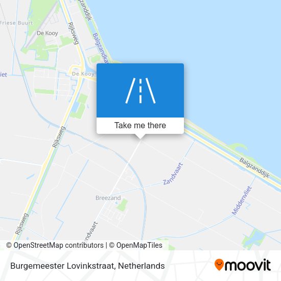 Burgemeester Lovinkstraat map
