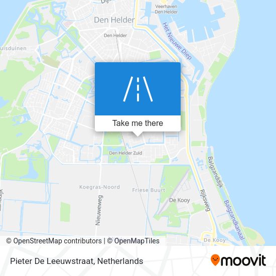 Pieter De Leeuwstraat map