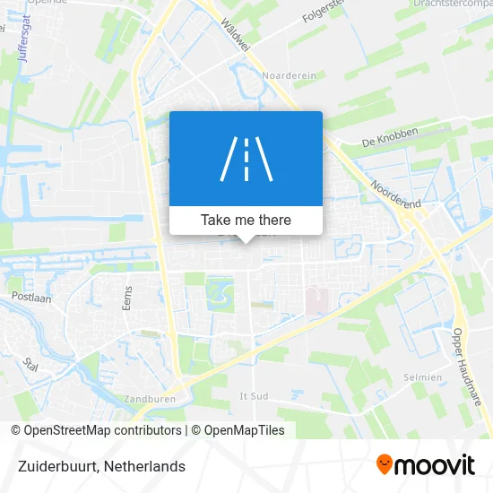 Zuiderbuurt map