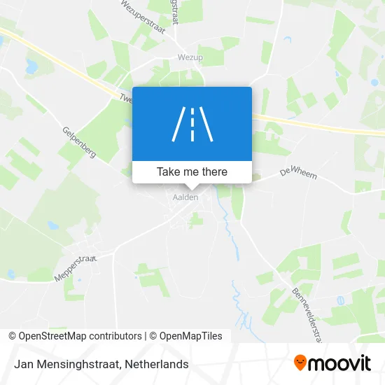 Jan Mensinghstraat Karte