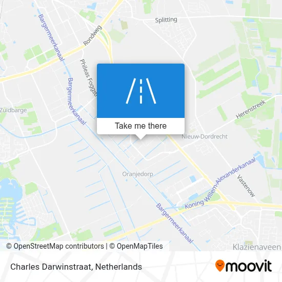 Charles Darwinstraat map