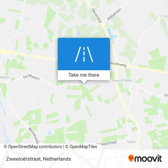 Zweeloërstraat map