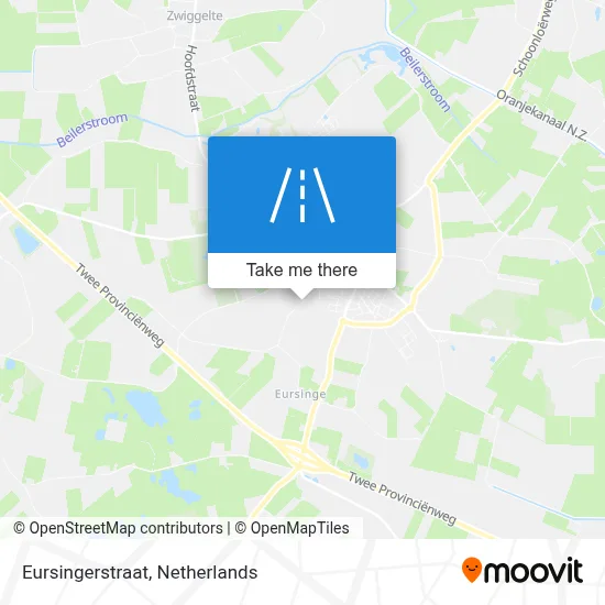Eursingerstraat map