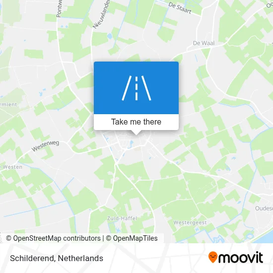 Schilderend map