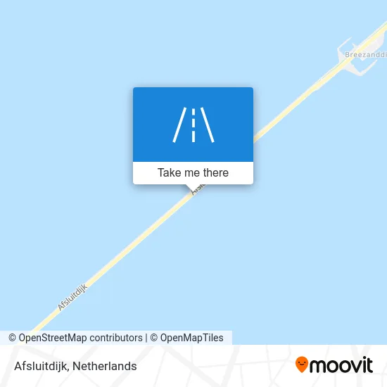 Afsluitdijk map