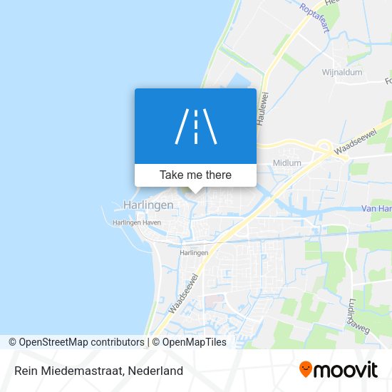 Rein Miedemastraat map