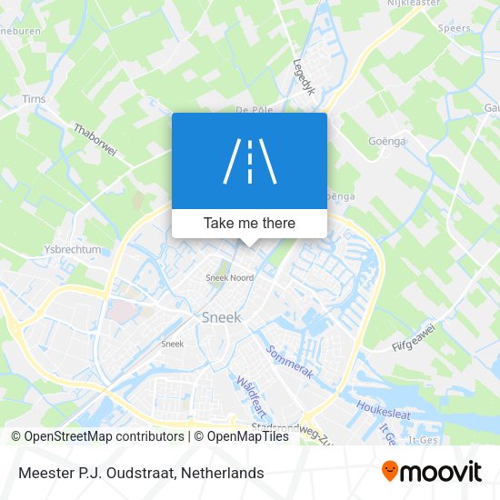 Meester P.J. Oudstraat map