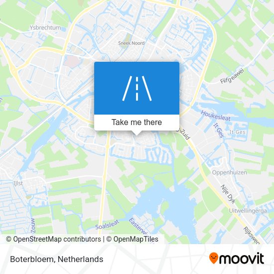 Boterbloem map