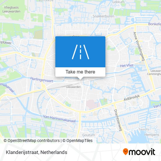 Klanderijstraat map