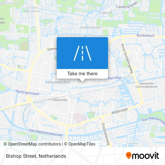 Bisschopstraat map