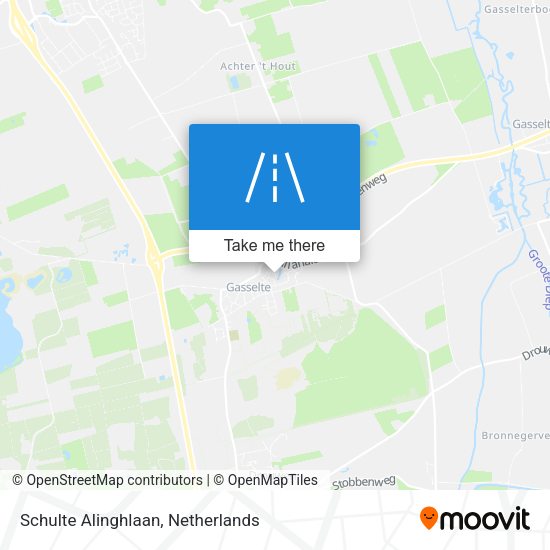 Schulte Alinghlaan map