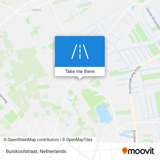 Buiskoolstraat map