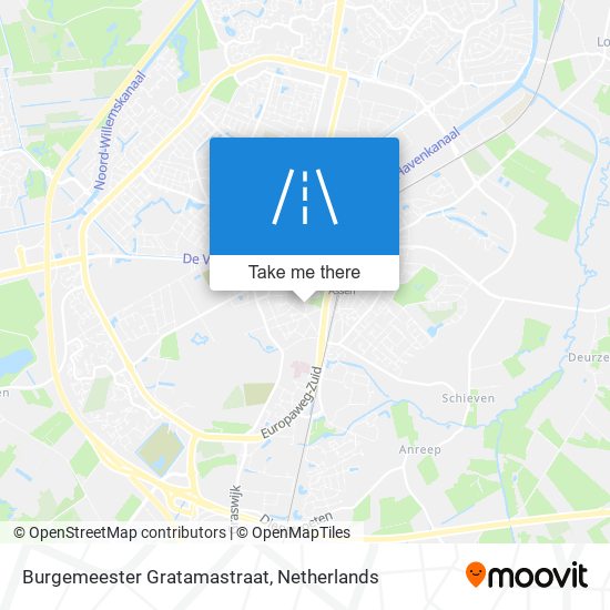 Burgemeester Gratamastraat map