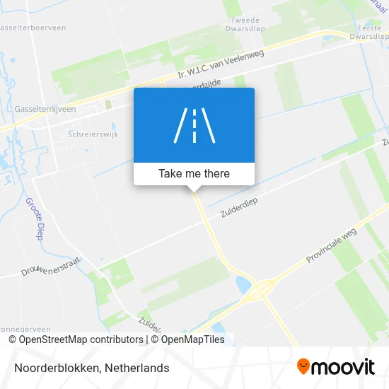 Noorderblokken map
