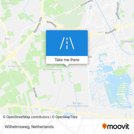 Wilhelmsweg map