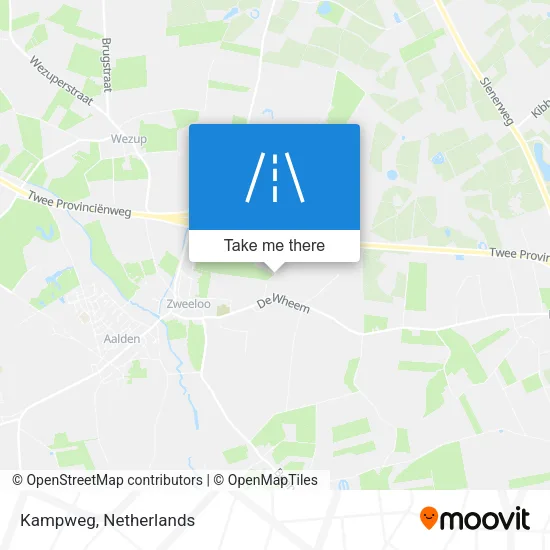 Kampweg map