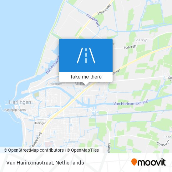 Van Harinxmastraat map