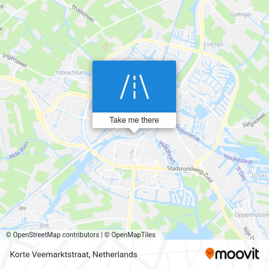 Korte Veemarktstraat map