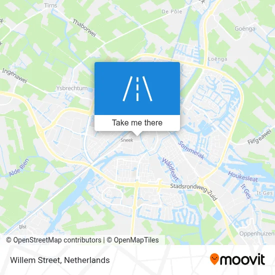 Willemstraat map