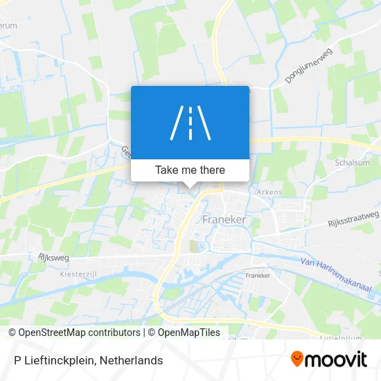 P Lieftinckplein map