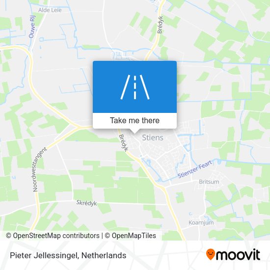 Pieter Jellessingel map