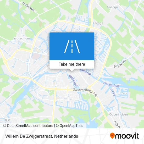 Willem De Zwijgerstraat map