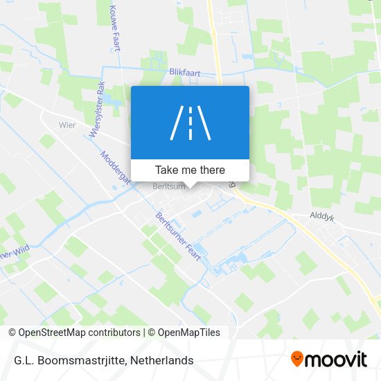 G.L. Boomsmastrjitte map