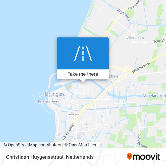 Christiaan Huygensstraat map