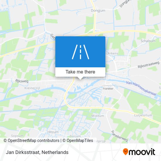 Jan Dirksstraat map