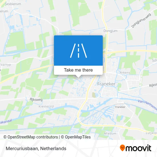 Mercuriusbaan map