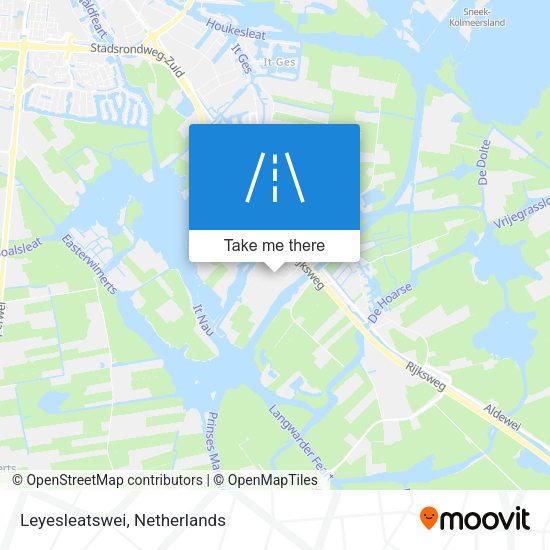 Leyesleatswei map