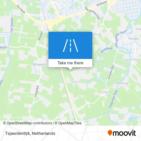 Tsjaerderdyk map