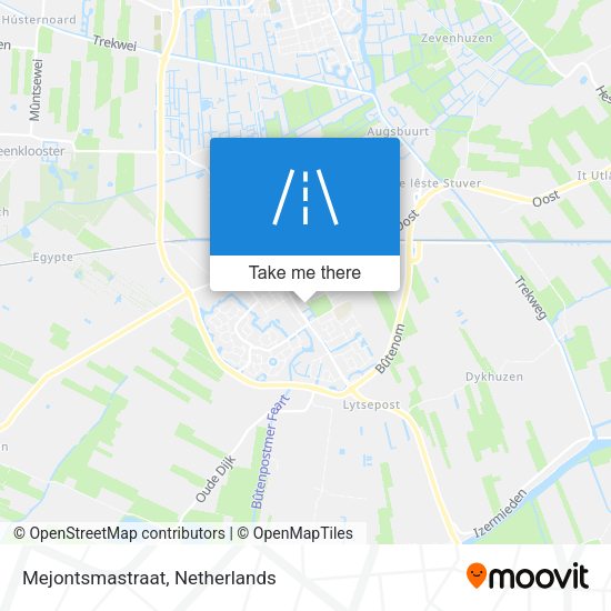 Mejontsmastraat map