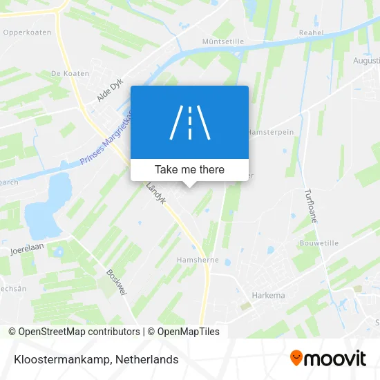 Kloostermankamp map