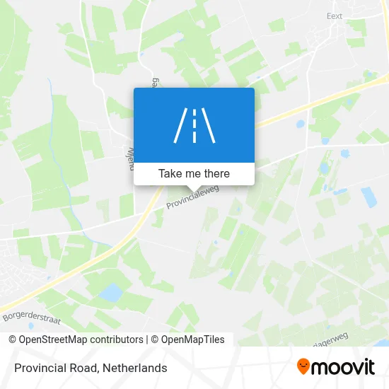 Provincialeweg map